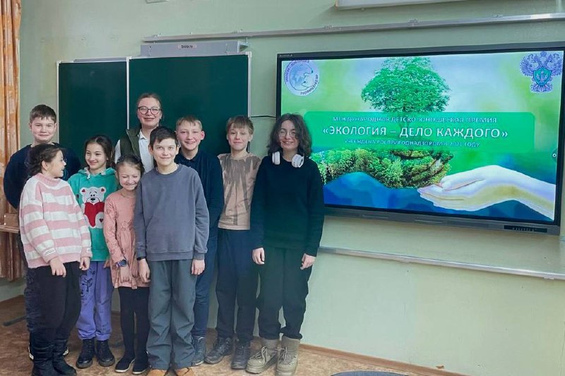 Верхне-Волжское управление продолжает рассказывать юным экологам о детской премии «Экология — дело каждого»