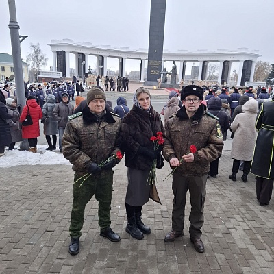 Сотрудники Росприроднадзора в Нижегородской области и Республике Мордовия принимают участие в мероприятиях в рамках Дня Героев Отечества