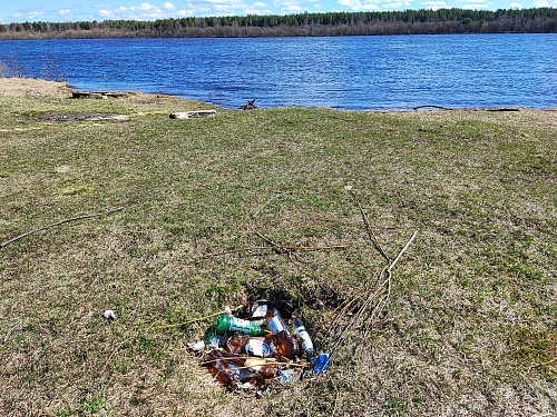 В ходе выездных обследований сотрудники Межрегионального управления часто фиксируют засорение берегов мусором