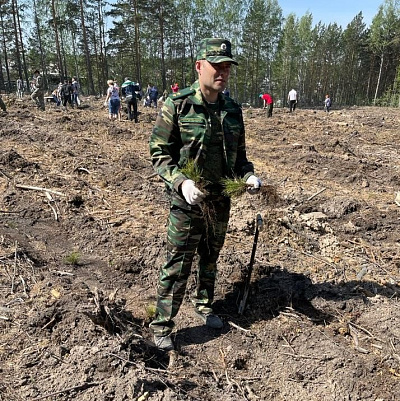 Уральское управление Росприроднадзора приняло участие в международной акции «Сад памяти»