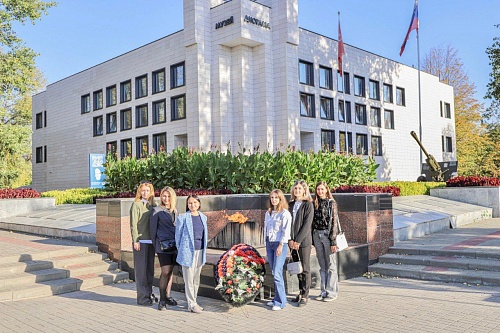 Сотрудники Росприроднадзора в рамках празднования 80-летия Победы в Великой Отечественной войне посетили Центр военно-патриотического воспитания Музей-диорама в Воронеже