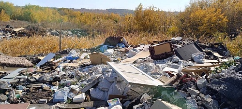 В Заводском районе г. Саратова обнаружена несанкционированная свалка отходов