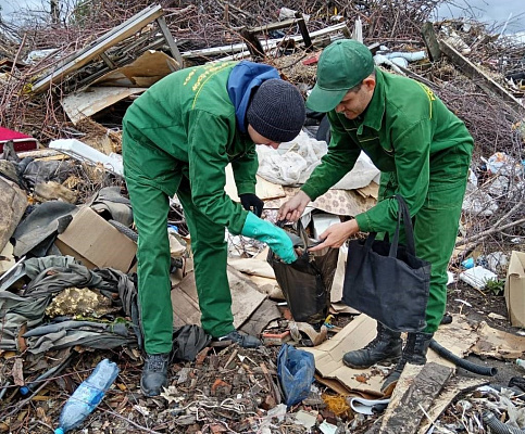 Росприроднадзор в рамках проекта «Генеральная уборка» проводит обследование свалок ТКО в Курганской области