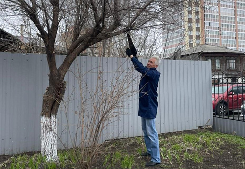 Сотрудники Росприроднадзора провели субботник в г. Кургане