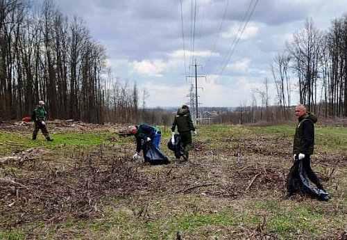 В Саранске провели генеральную уборку лесов