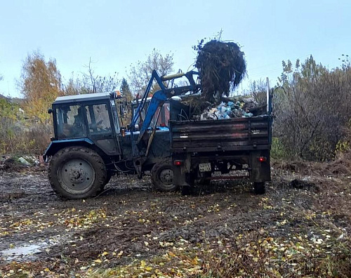 По требованию Росприроднадзора в Рузаевке Республики Мордовия ликвидировали несанкционированную свалку