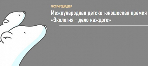 Учащиеся Красноярского края и Республики Хакасия вошли в число победителей международной детско-юношеской премии Росприроднадзора «Экология - дело каждого»