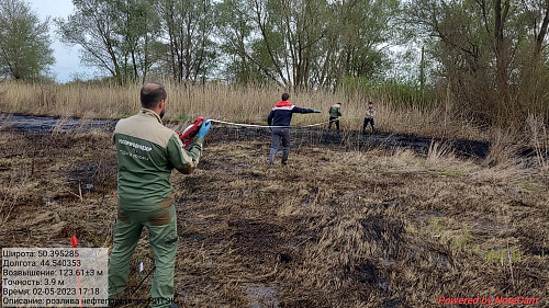 В Волгоградской области инспекторы Росприроднадзора принимают меры по факту загрязнения почвы нефтепродуктами