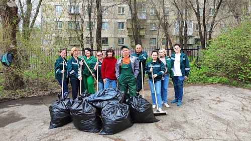 Сотрудники филиала ЦЛАТИ по УФО по Челябинской области провели весенний субботник