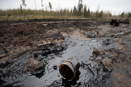 Управлением в Волгоградской области принимаются меры по факту утечки нефтепродуктов в результате разгерметизации нефтепровода на объектах ООО «РИТЭК»  